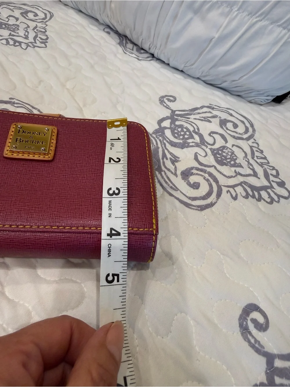Dooney & Bourke Zip-Around Wallet - Picture 7 of 14